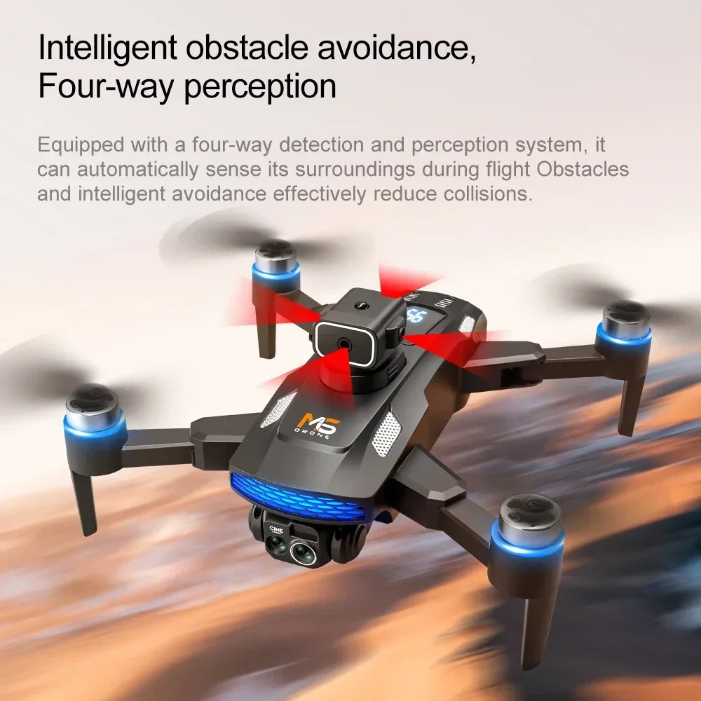 Xiaomi M6 Drone Professional 8K Camera Dron 5G WIFI FPV UAV with Screen Remote Control RC Dron Avoidance Aerial Quadcopter